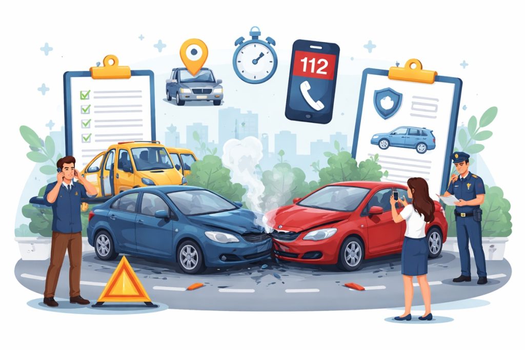 Stłuczka lub wypadek